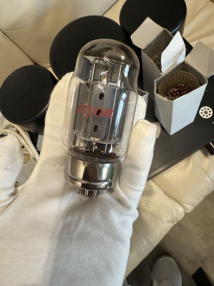 Wznacniacz lampowy AYON Orion, nowe lampy, kable