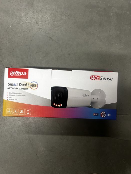 Kamery dahua 4mpx 5szt moto zoom