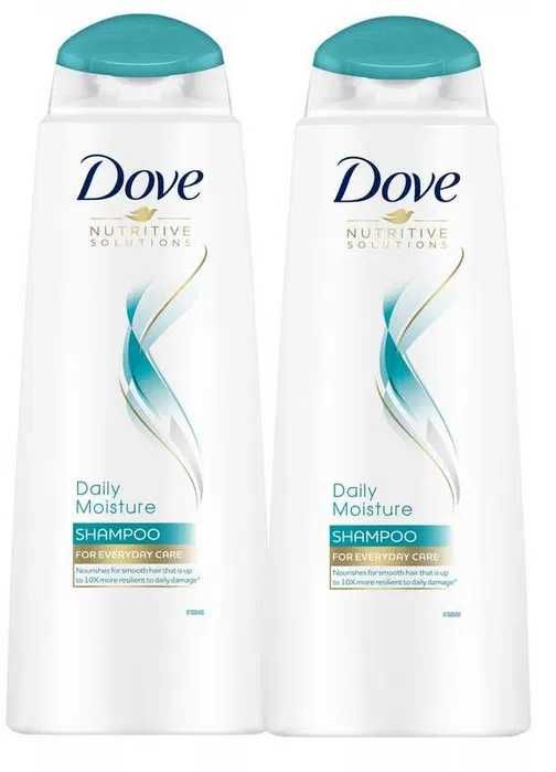 Dove Nutritive Szampon do Włosów Moisture 2x400ml