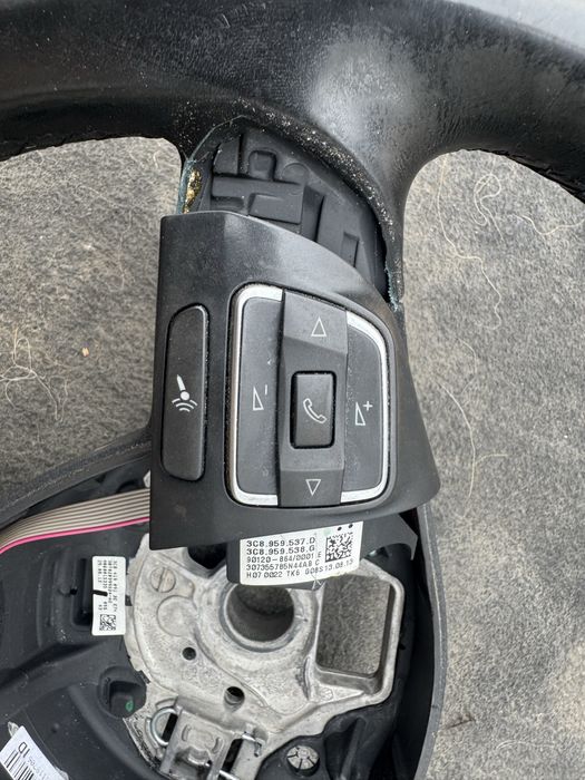 Кнопки руля VW 2010-2015 блок праві ліві, блок управління керма