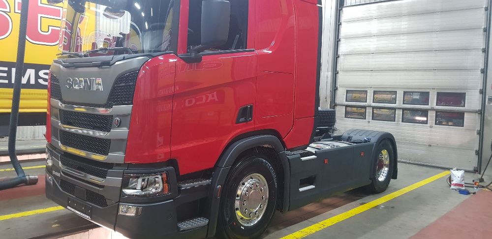 Scania NTG R S spoiler zabudowa międzyosiowa