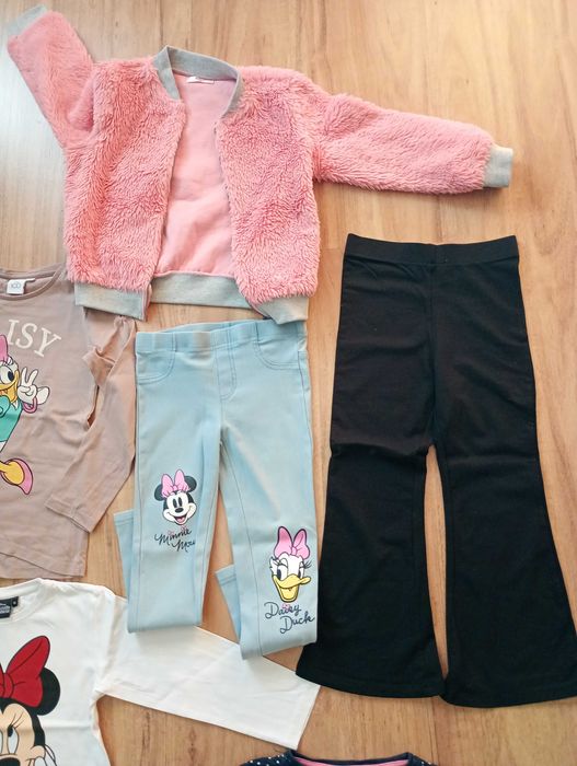 Ubrania dla dziewczynki rozmiar 110/116