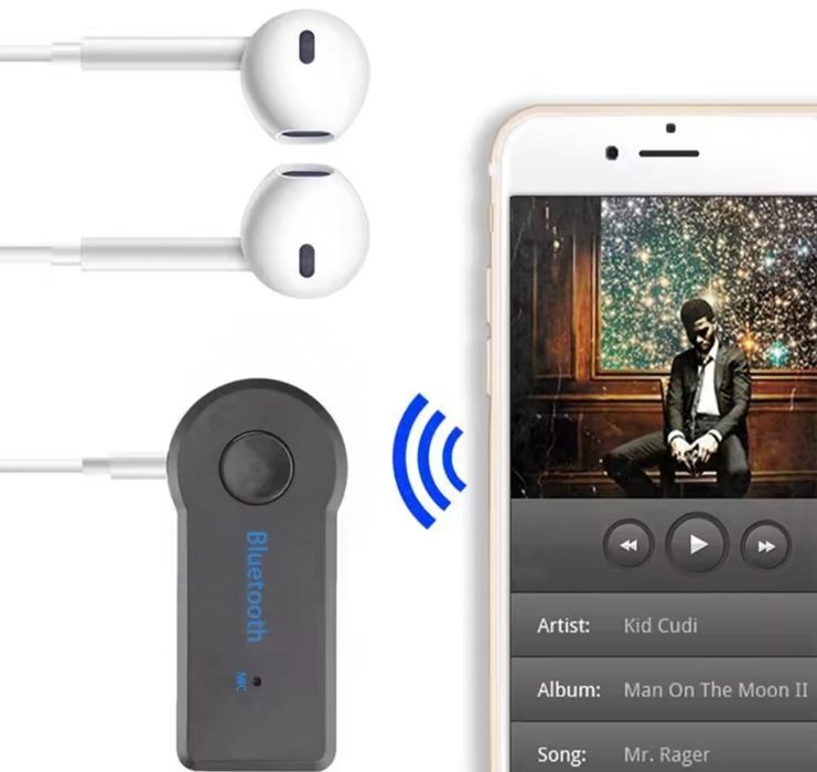Bluetooth ресивер AUX для авто магнитолы і другого.гарний гаджет!!!