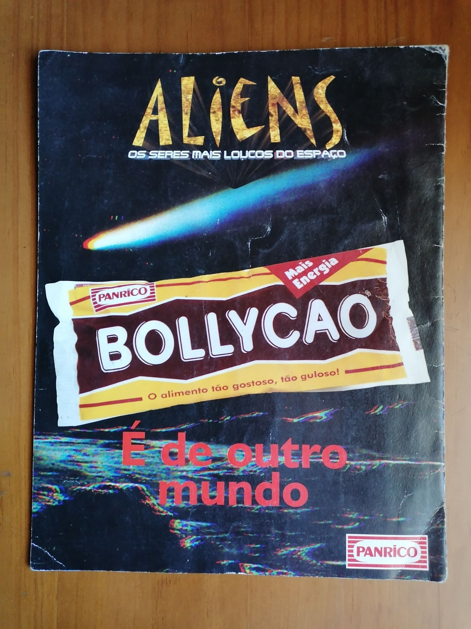 Caderneta Aliens Bollycao