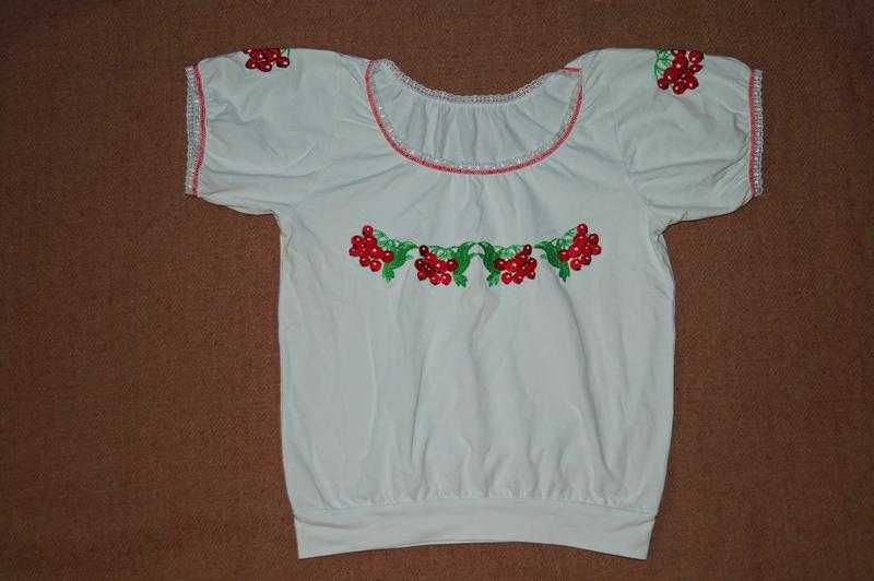 Вишиванк сорочка Вышиванка футболка. Размер 122