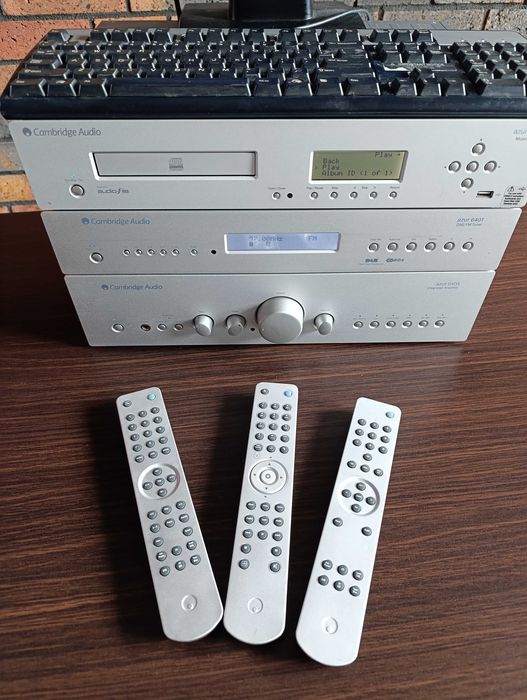 Wieża Cambridge Audio + kolumny Acoustic Energy