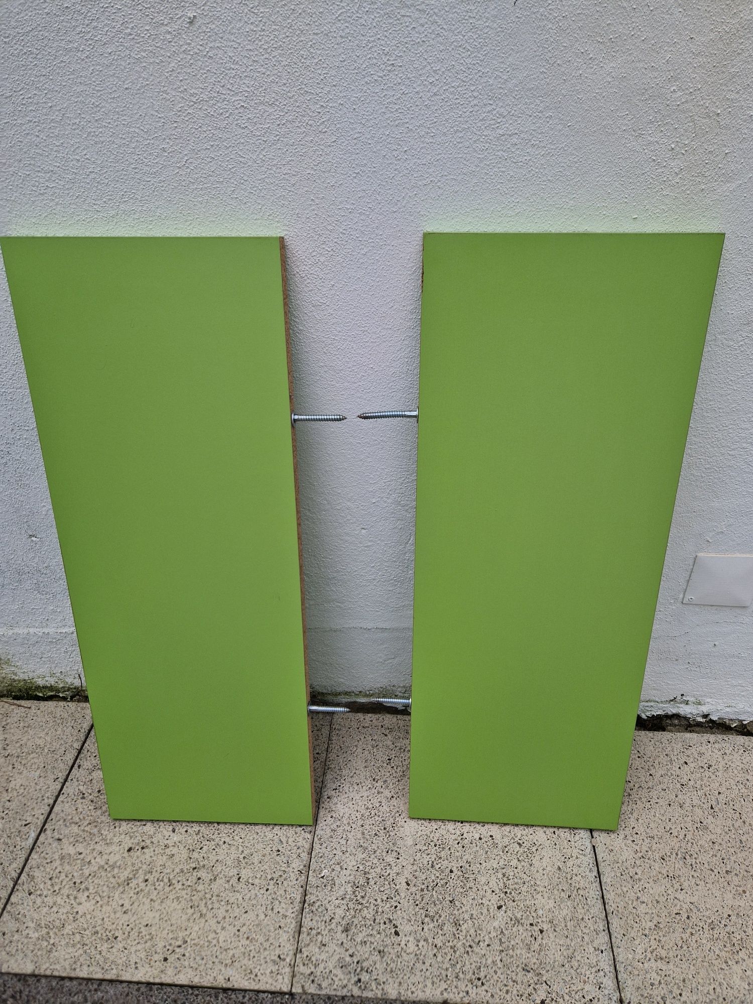 Prateleiras verdes (2 unidades)