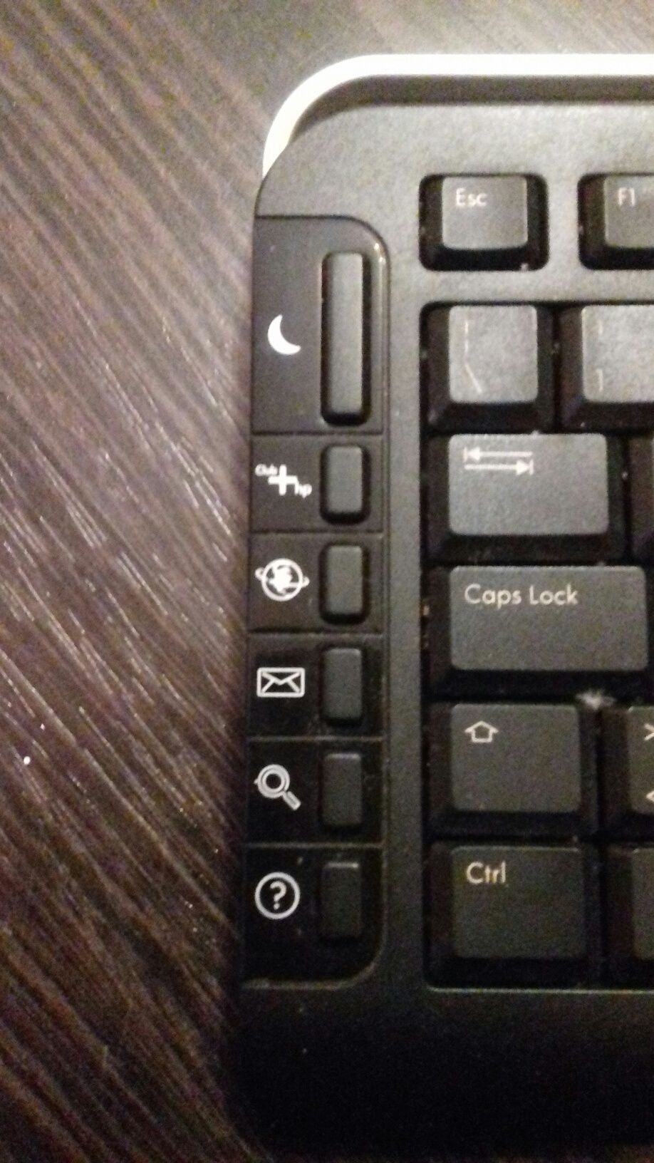 Teclado da HP (antigo)