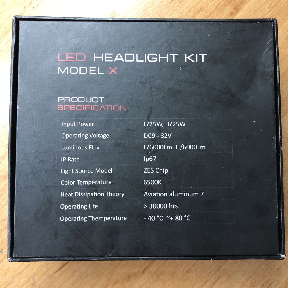 LED лампи Hapo headlight kit Model X