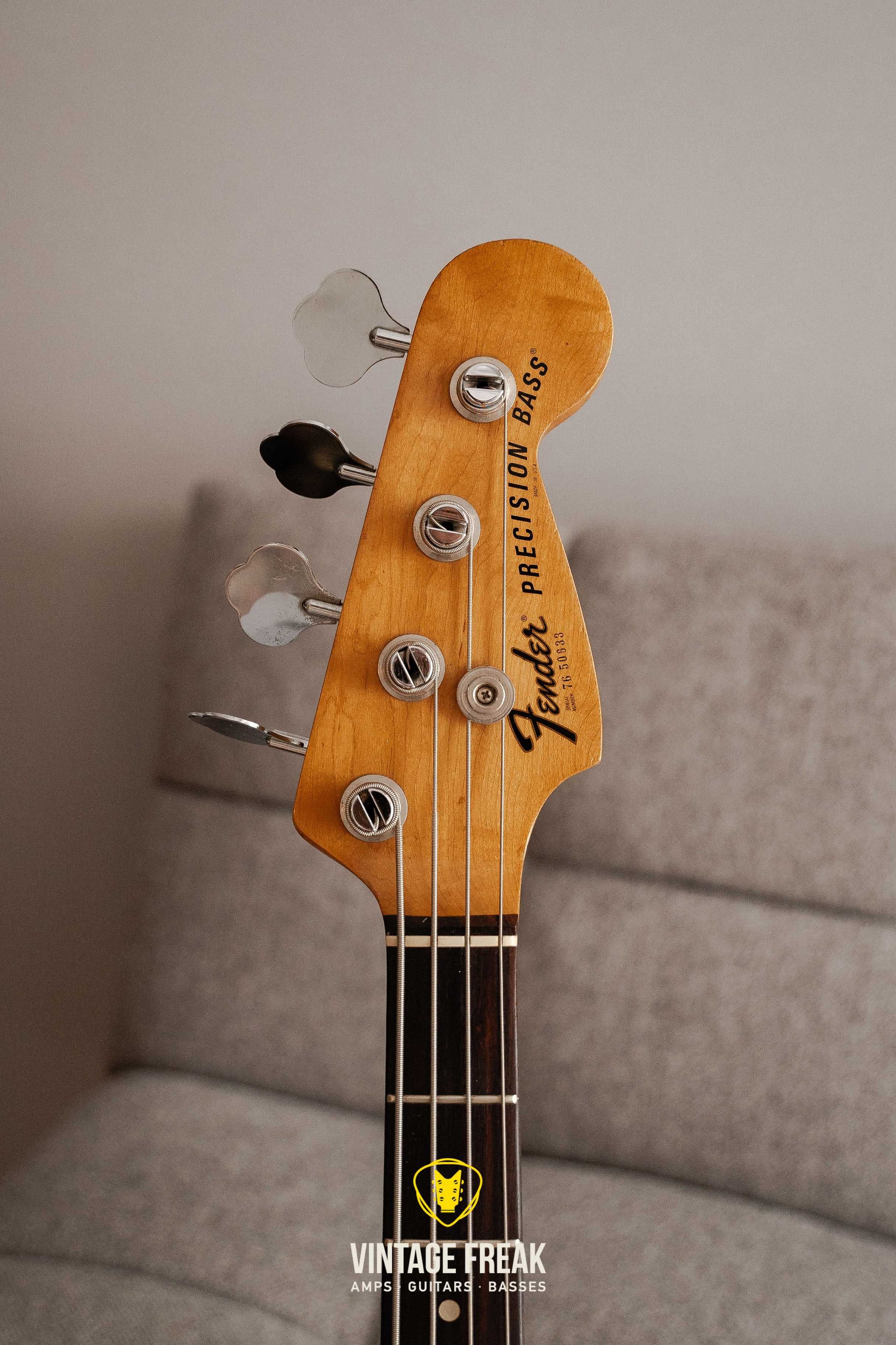 Fender Precision Bass 1976 OW Refin