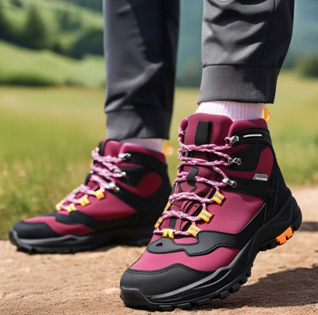 Черевики трекінгові ICEPEAK Agadir MS A.W.S. Water-Resistant Dark Red