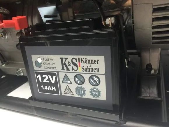 Внаявності генератор Könner & Söhnen/KS 7000E /5.5kW/13кс/AVR/ключ/руч