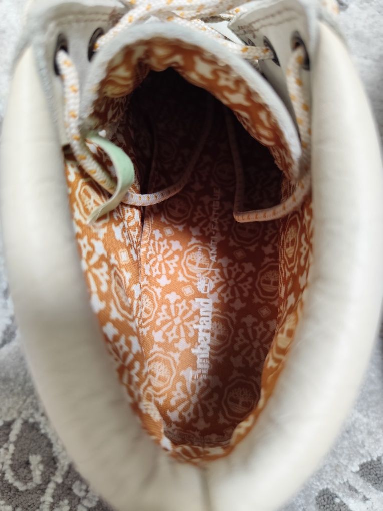 Buty trapery beżowe skóra naturalna Timberland 38 r.