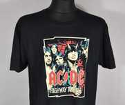 AC/DC Highway To Hell Nowa Koszulka Męska L Oryginalna Bawełna Tshirt