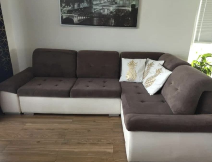 Narożnik z funkcją spania