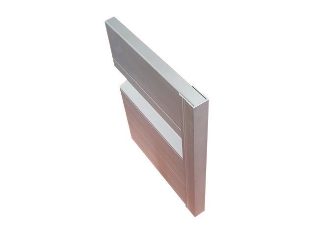 Profil zamykający burty aluminiowe zakończenie burty typ C