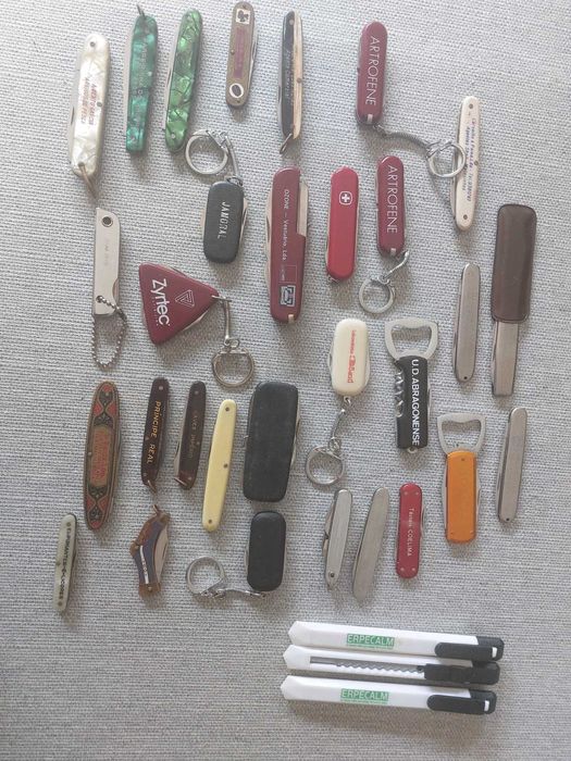Coleção de Canivetes Antigos