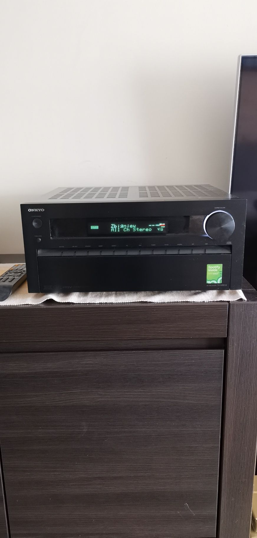 Amplituner Onkyo TX NR 818 Wysoki Model