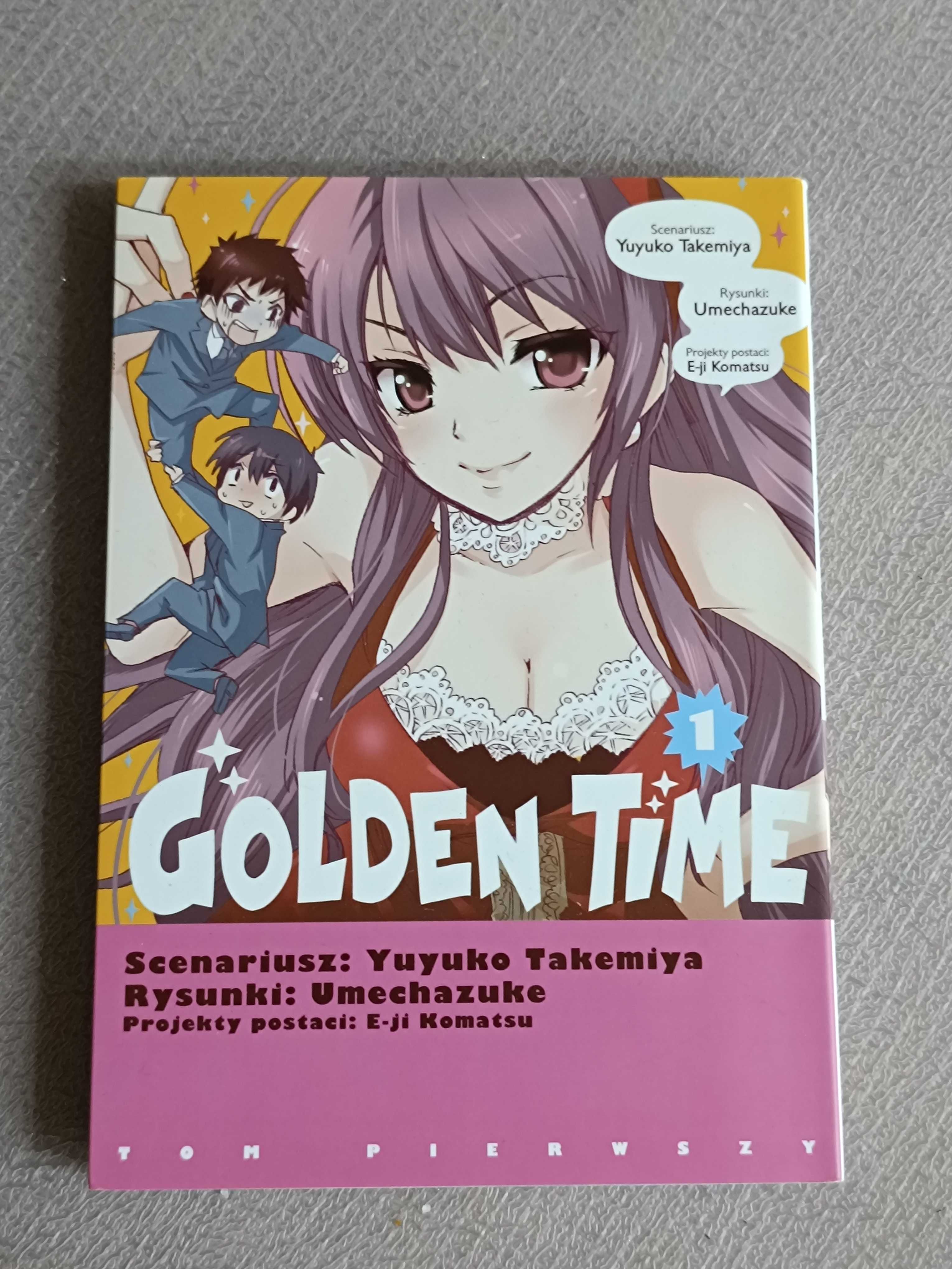 Zestaw manga Golden Time trzy tomy 1 2 6
