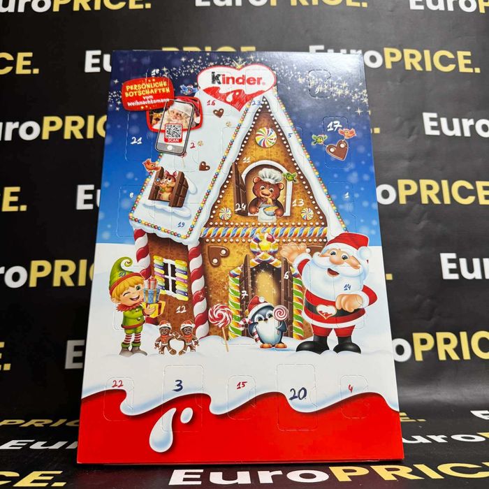 Новорічні солодощі Kinder ! Kinder Suprise, Кіндер Сюрприз !