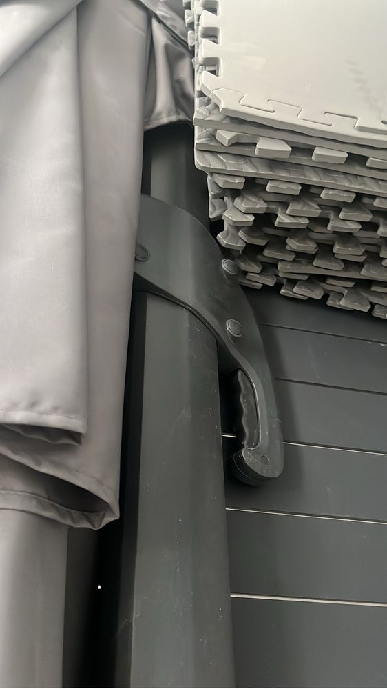 Guarda Sol Aluminio Antracite 4x3m - NOVO