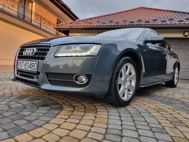 Audi A5 Skóra Bixenon Led Szyberdach Bez wady olejowej! Nowy rozrząd!