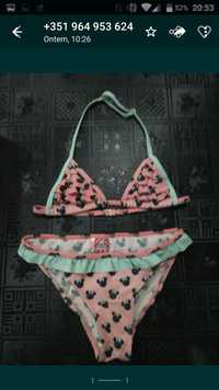 Bikinis da (Disney) e (Zara) para 8/9 e 10 Anos