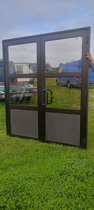 Drzwi aluminiowe używane z Niemiec super stan dostawa gratis cały Kraj