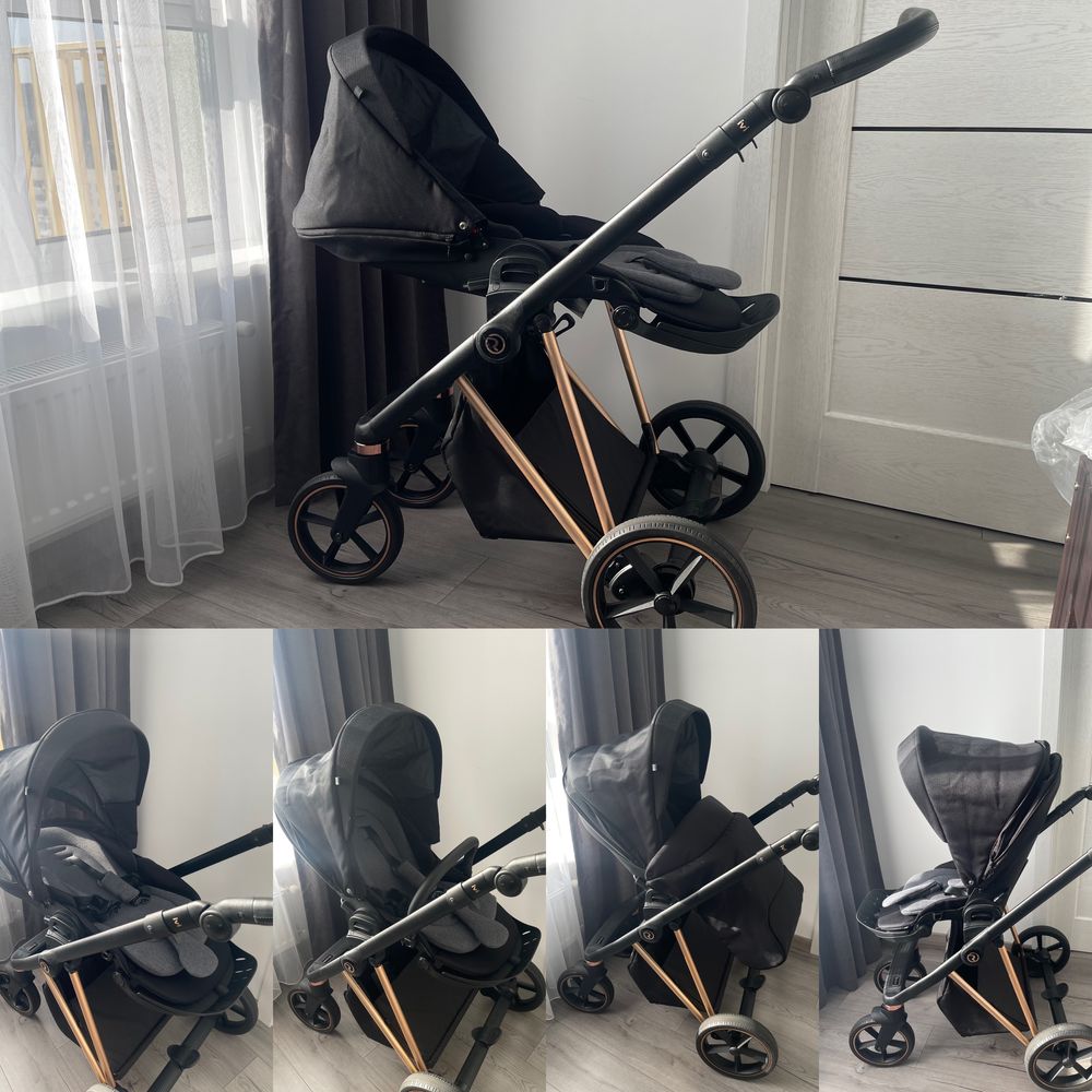 Коляска/візочок Roan seat & carrycot 3в1.