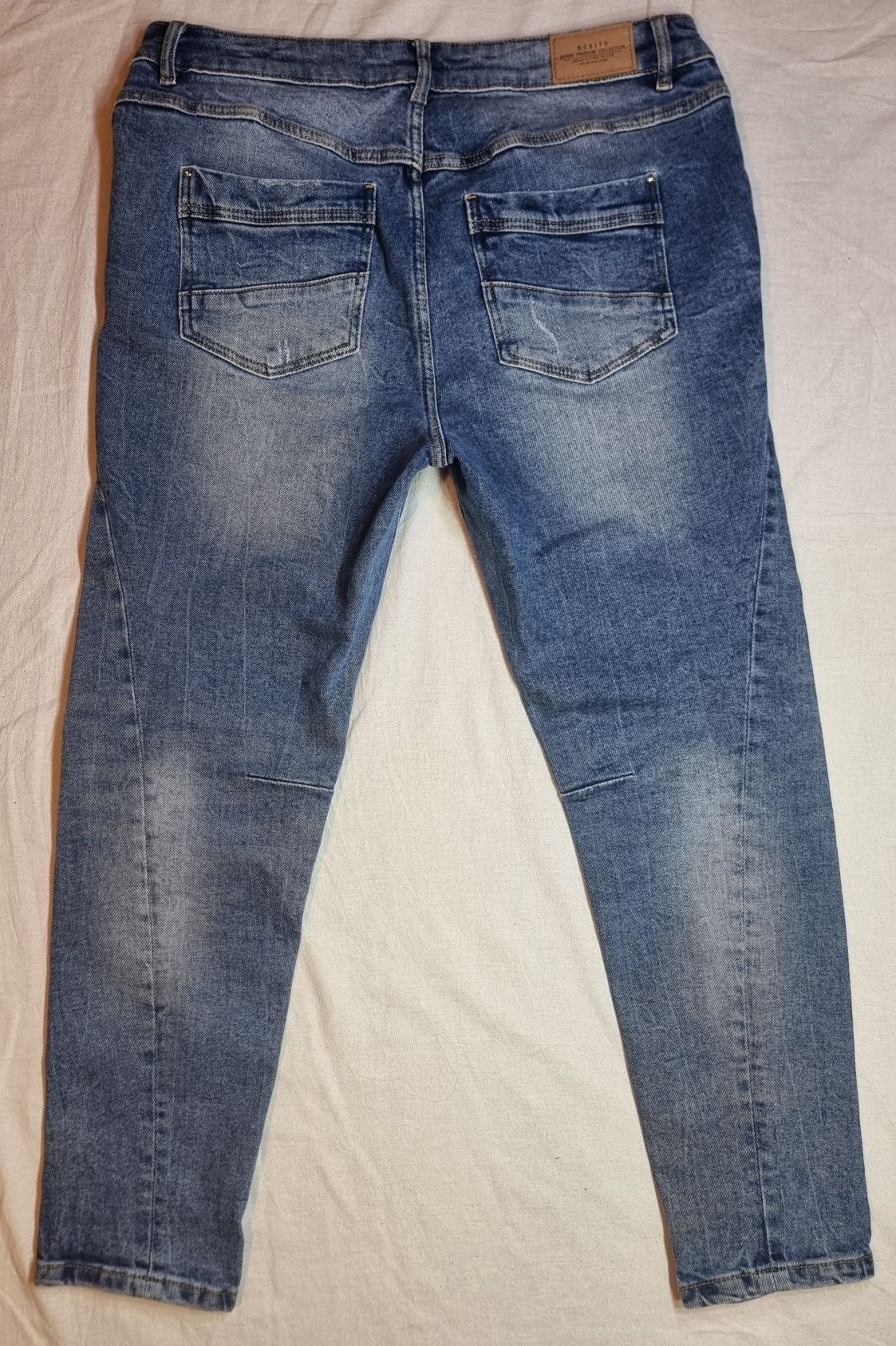 Jeans Mohito denim roz. 38 spodnie chinos cargo