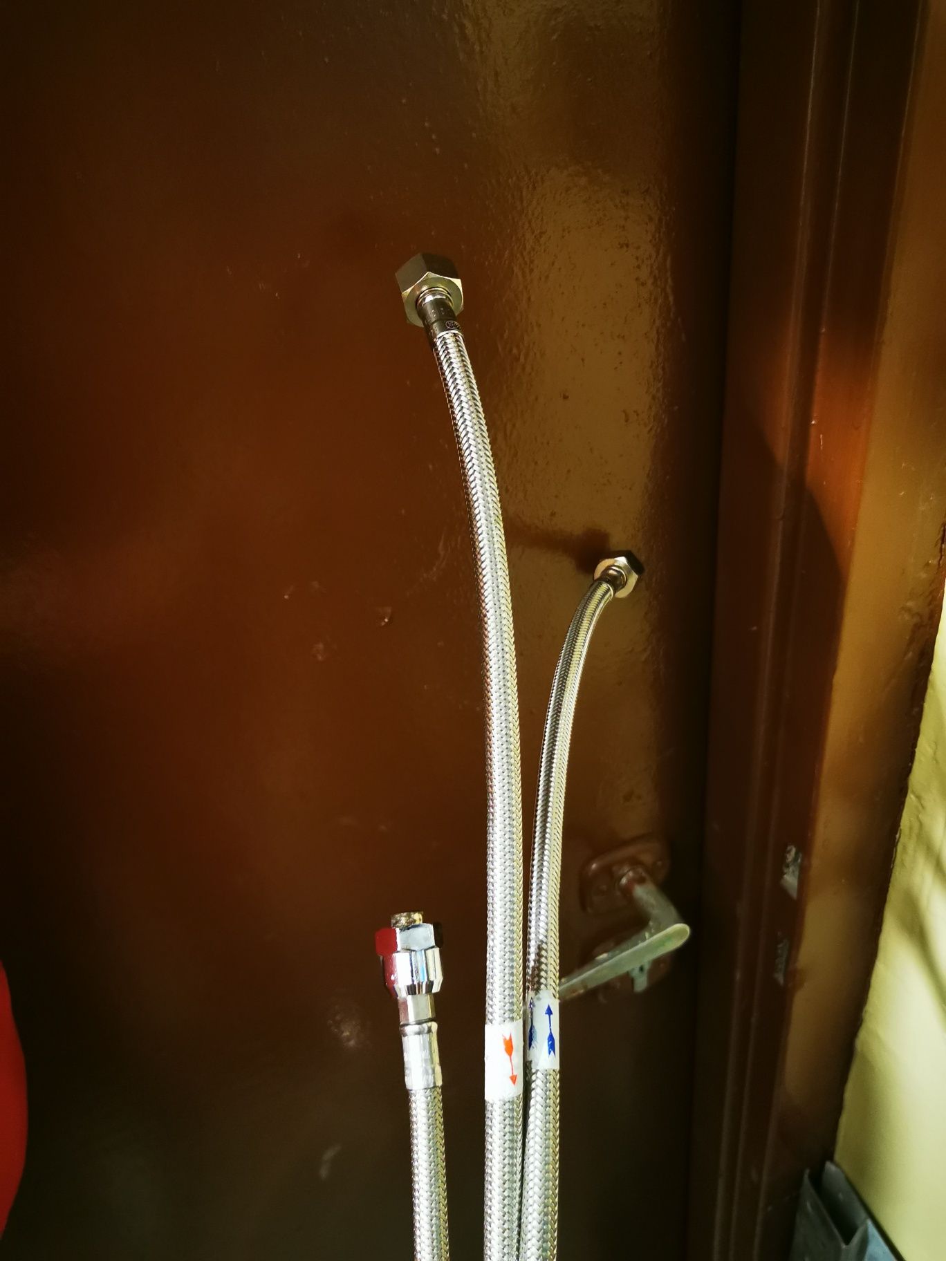 Srebrny Kran , bateria Stiebel Eltron