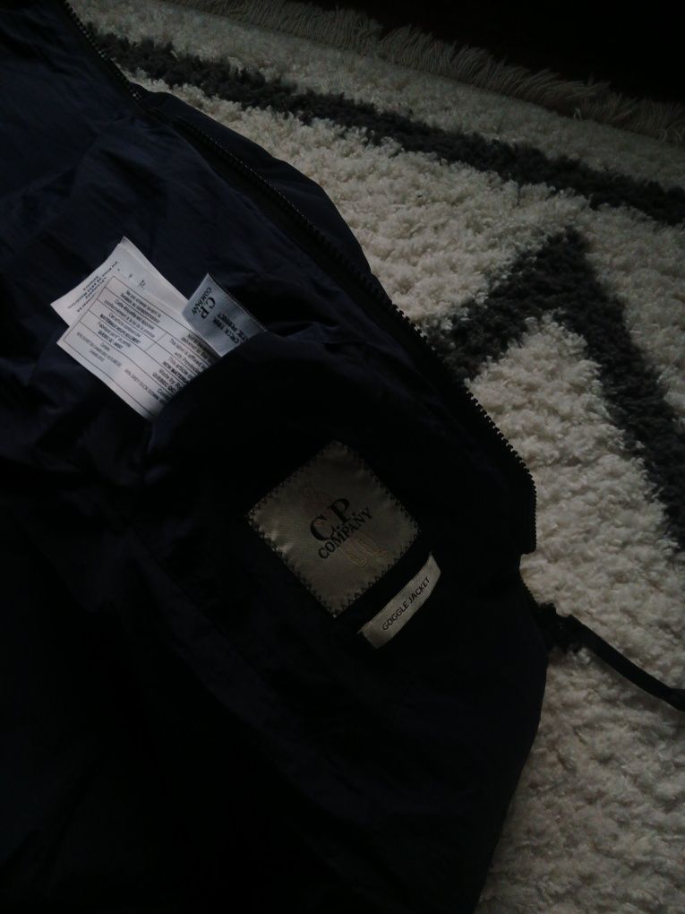 Зимовий пуховик C.P Company Goggle Jacket Chrome