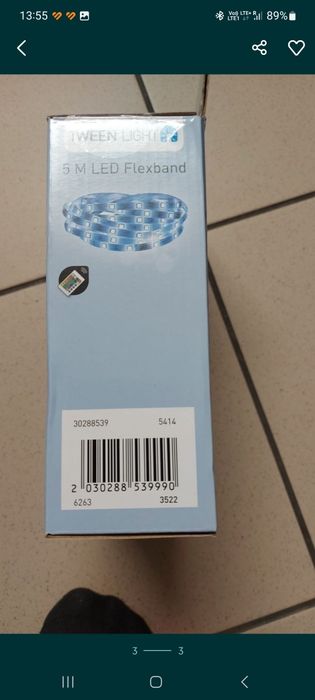 Ledy RGB 5m opakowanie