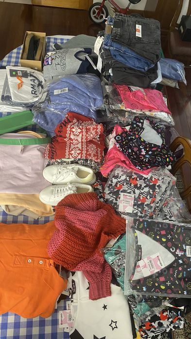 Lote de roupas variadas