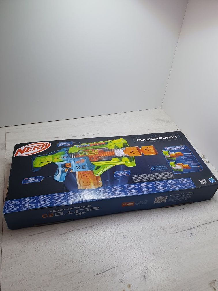 Zautomatyzowana wyrzutnia strzałek Nerf Elite 2.0 Double Punch