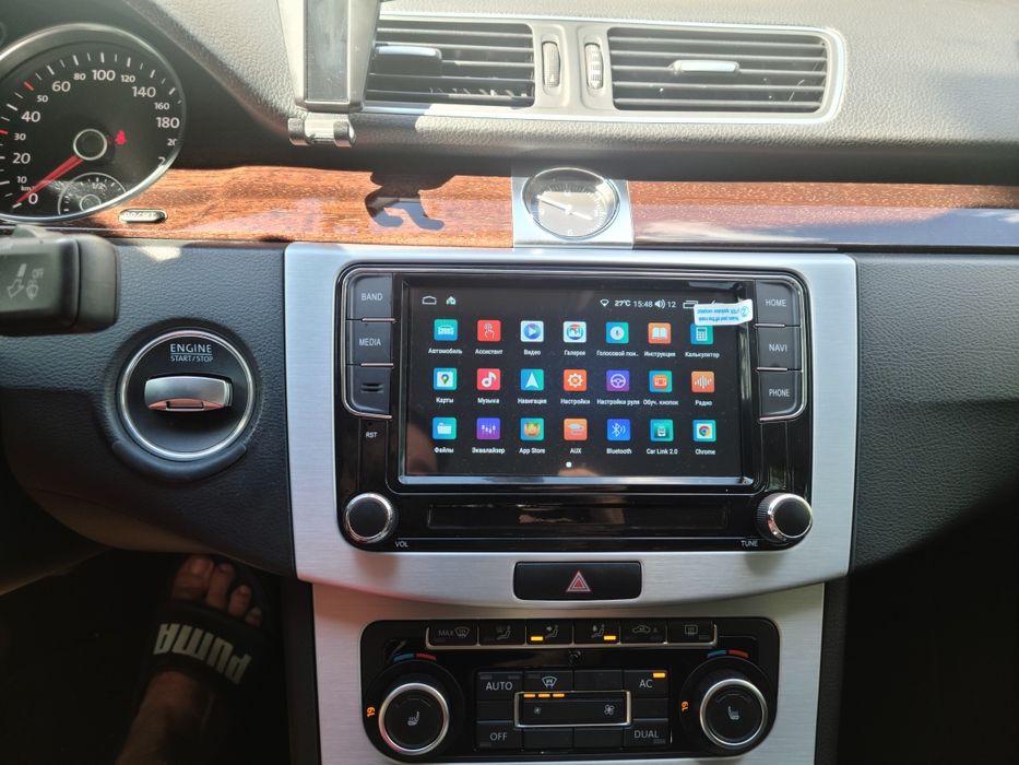 Автомагнітола для Volkswagen Golf, Passa, Tiguan, Jetta.t