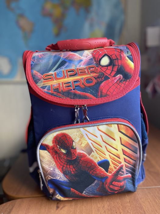 Портфель Рюкзак Спайдер мен шкільний ортопедичний