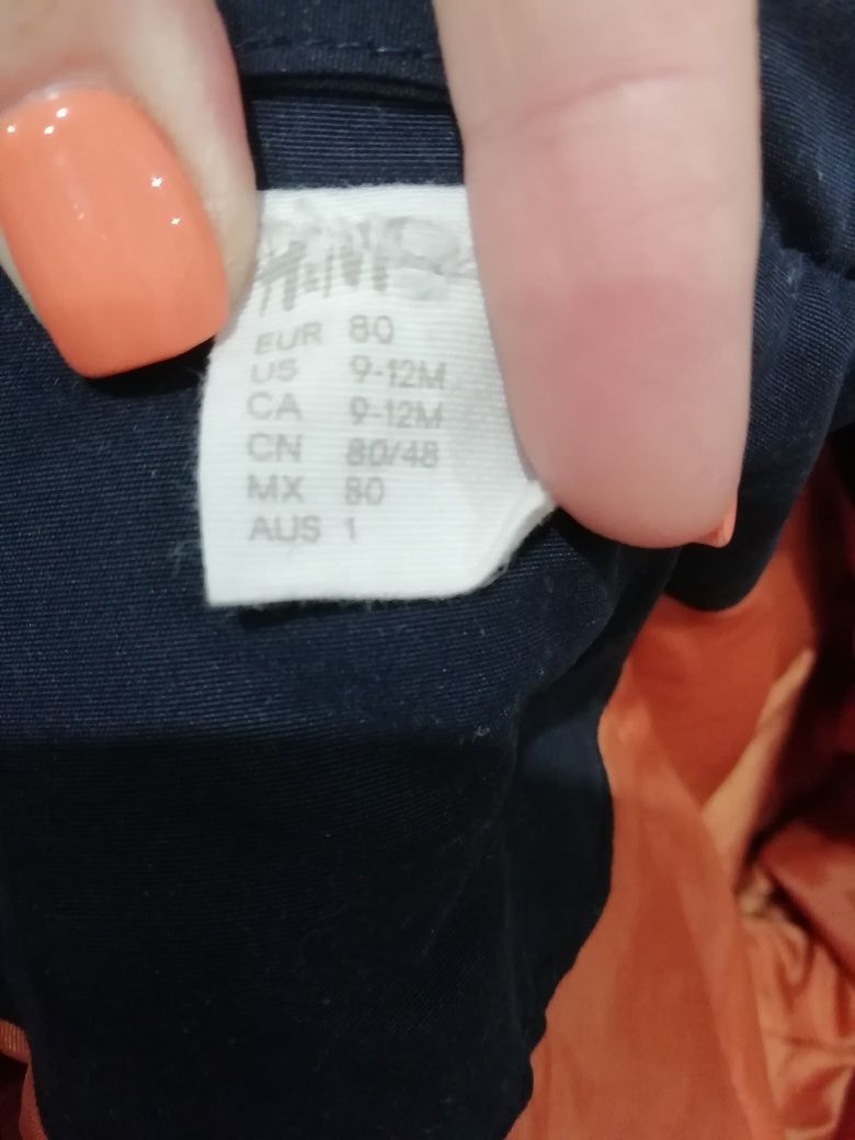 H&M Куртка дитяча 74-80, парка, демісезонна, осіння, єврозима