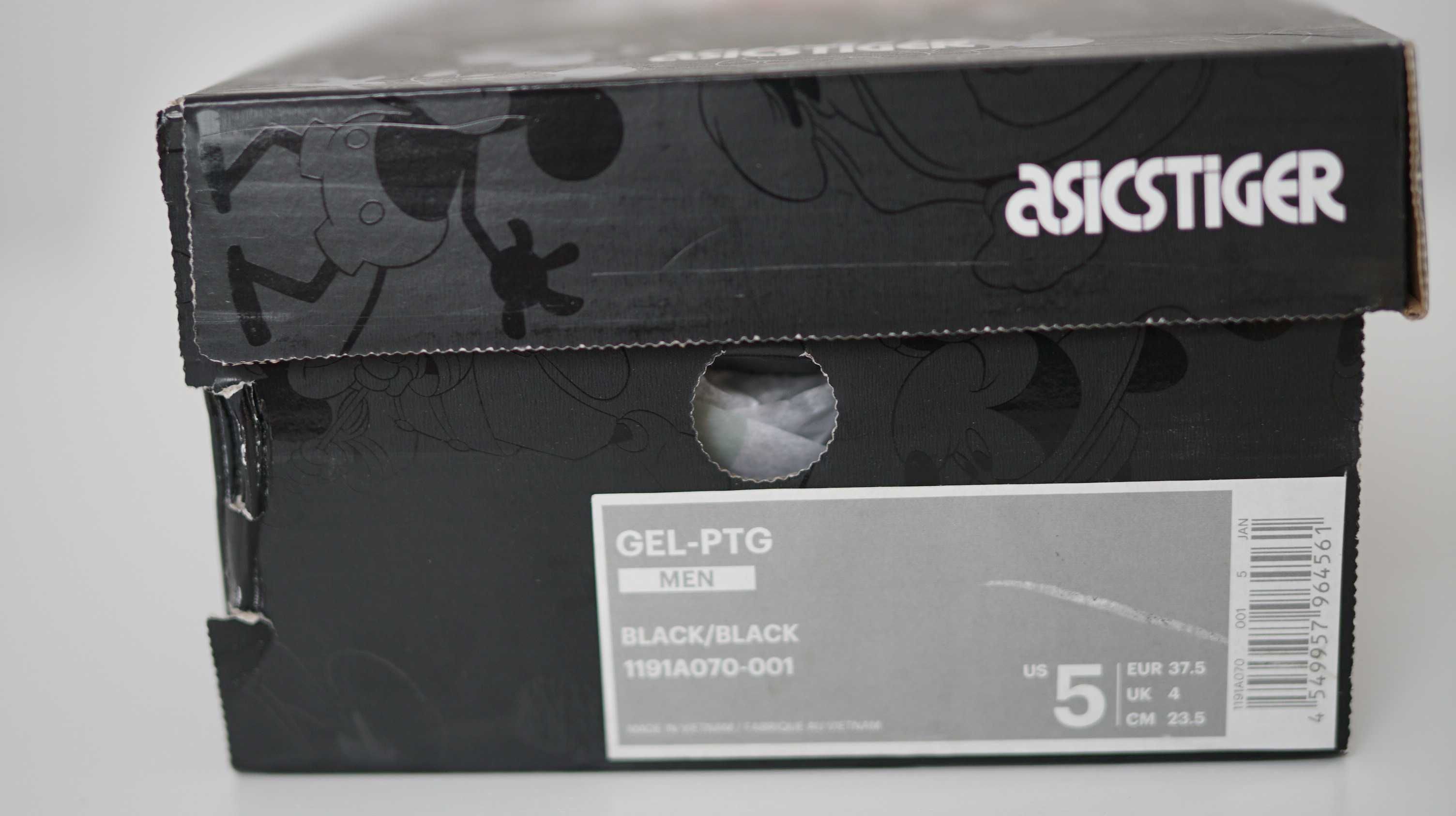 ASICS GEL-PTG Disney Mickey Mouse r.37,5 23,5cm Unikat! SUPER!