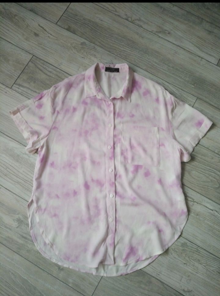 Koszula tie dye Bershka