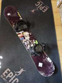 Deska Head 154cm + wiązania snowboardowe