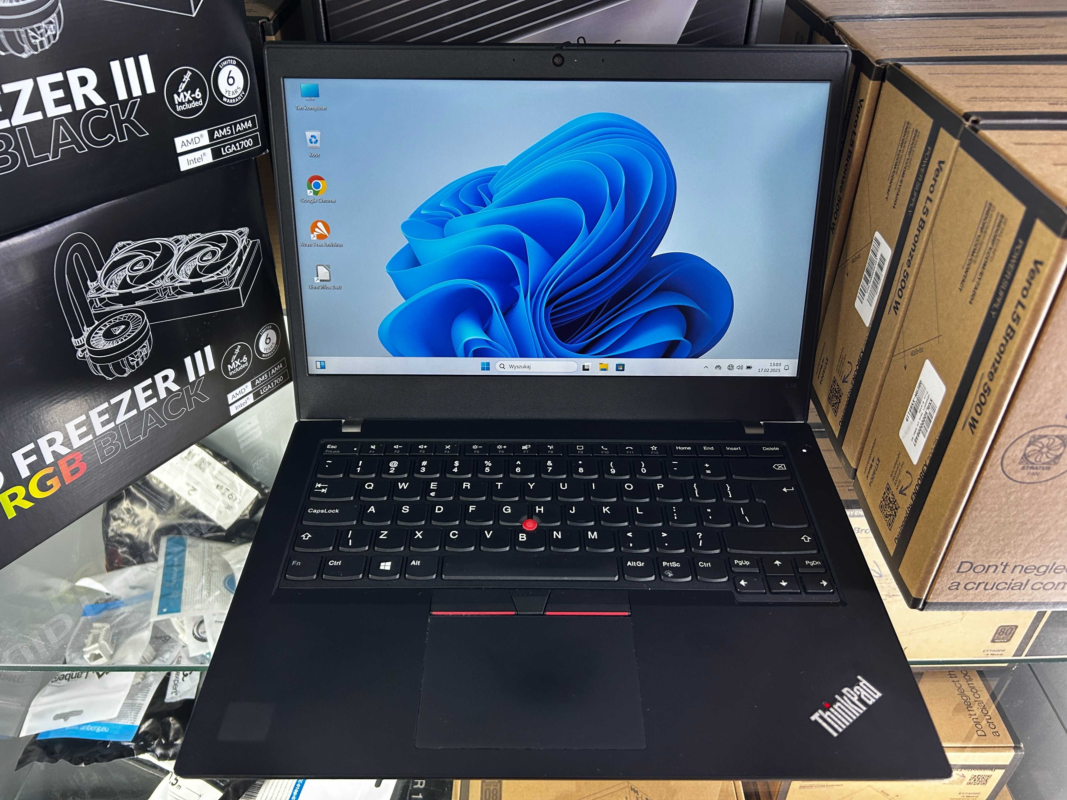 FV23% Lenovo ThinkPad L14 Ryzen 5 4650U 16GB RAM 256GB SSD M.2 14"
