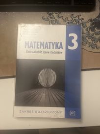 Matematyka 3 zbiór zadań poziom rozszerzony