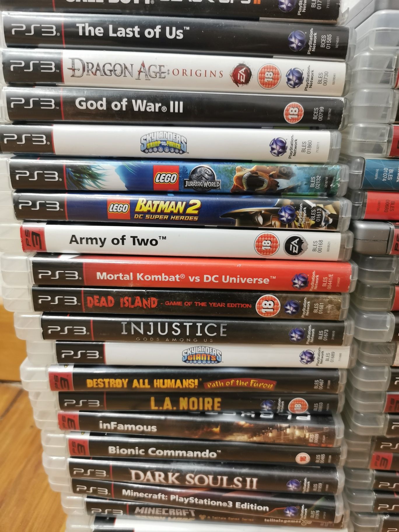 Gry PS3 Tekken GTA Lego God Of War Mortal Kombat Minecraft Fifa COD