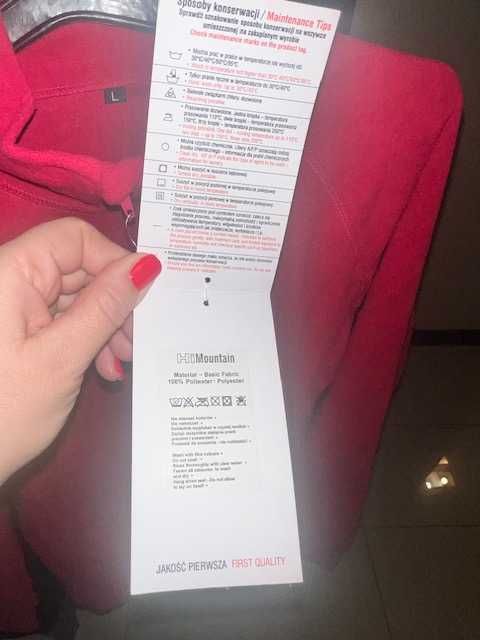 Bluza damska termoaktywna Polar cienki HiMountain Forn różowa L Nowa
