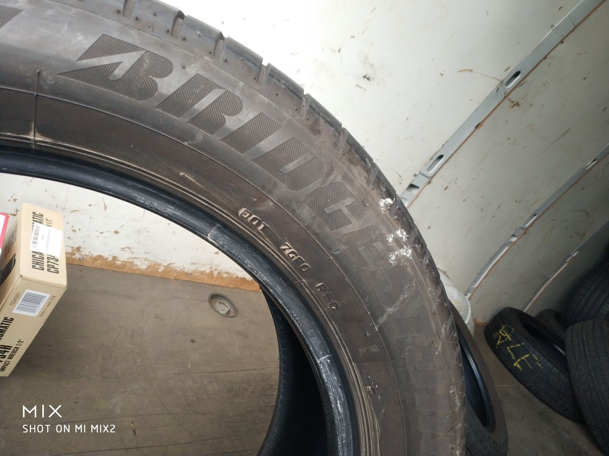 Opony Bridgestone 235/55 r19 dot 2019 6mm letnie 19
