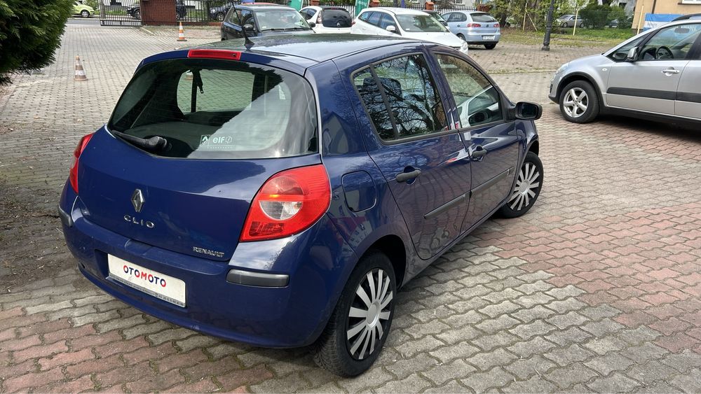 Renault Clio III Gaz-LPG. 5 drzwi. Bezwypadkowy