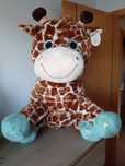 Peluche girafa novo