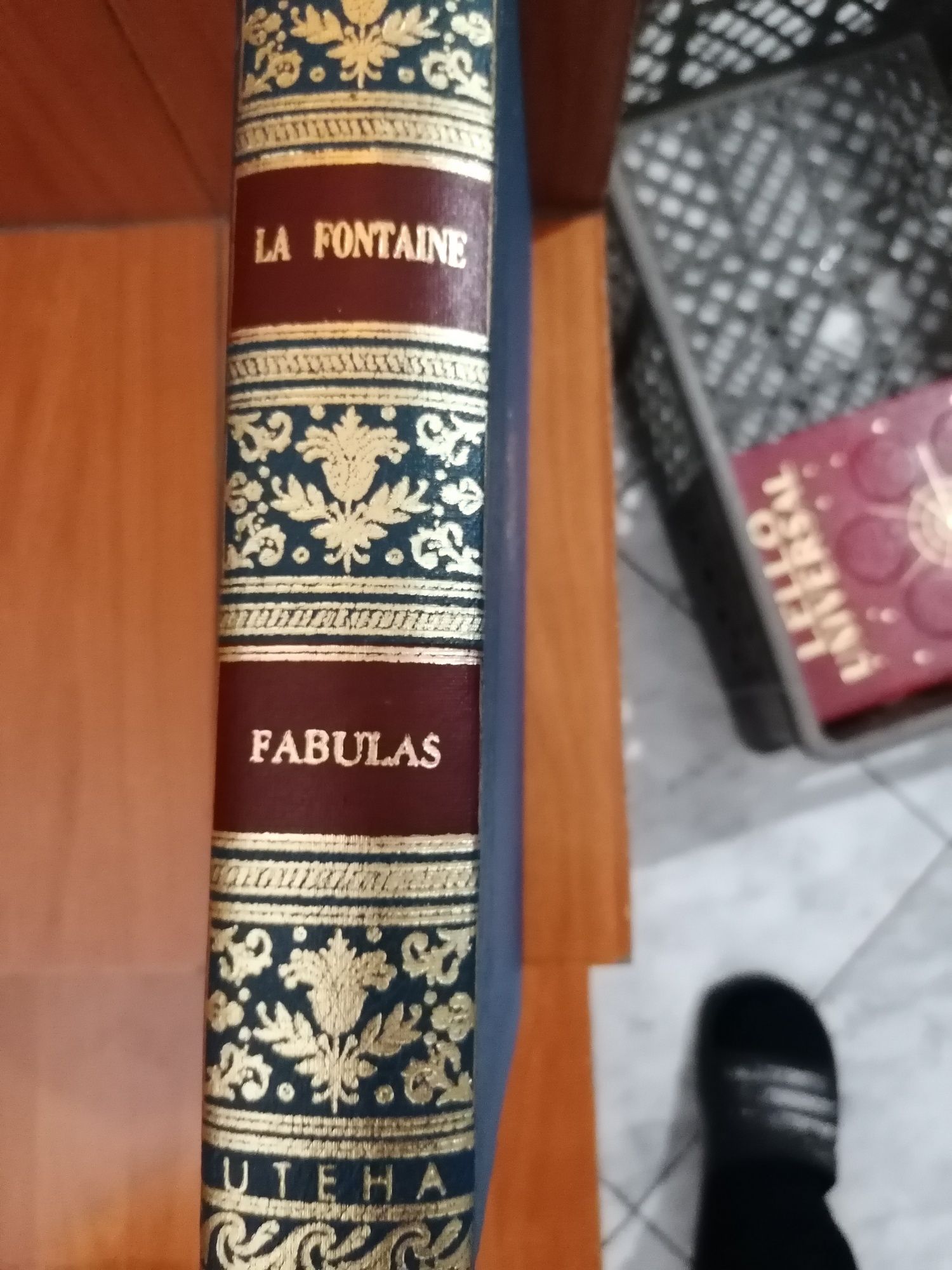 Livro Fábulas de La Fontaine