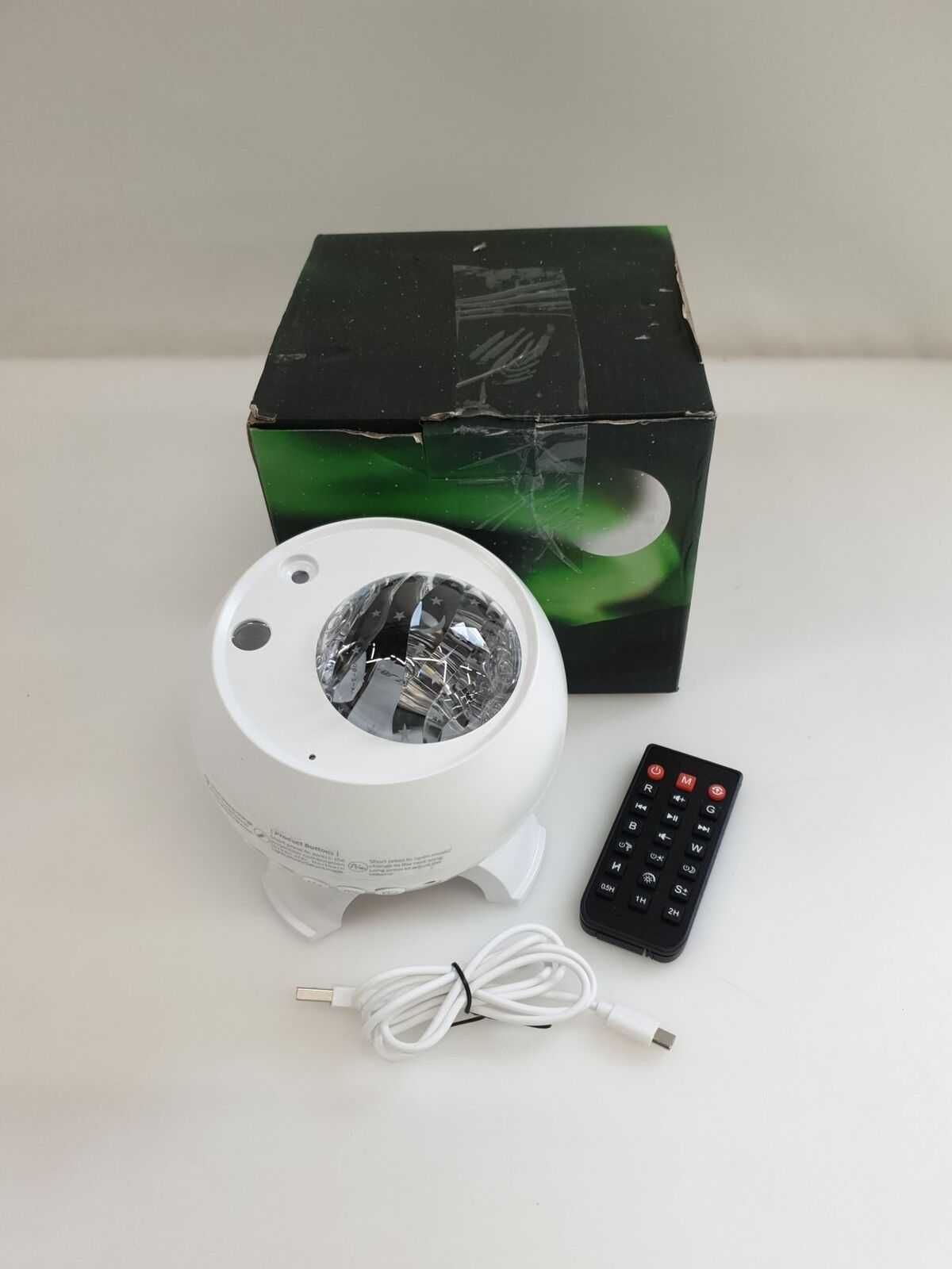 Projektor gwieździstego nieba LED dla dzieci głośnik bluetooth RGB 3D